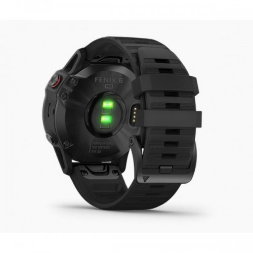 Garmin |Fēnix 6X Pro Black with Black Band 